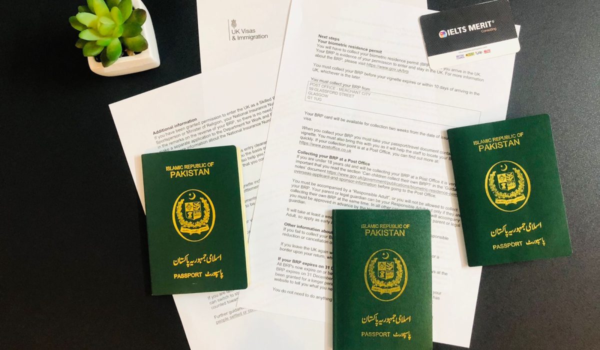 passports and page passports and page